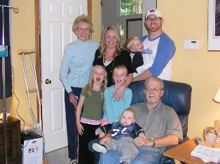 The Welch Family with Pomper Bill and Mor Mor