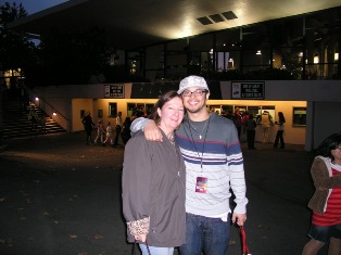 Mom with Myke delivering his contact solution