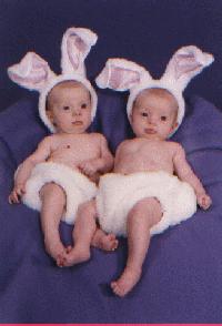 3 Month Old Easter Bunnies 2002