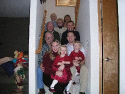 Lori, Grandma, 3Mor, Cliff, Grandpa, Pomper, Daddy, Mommy and Us