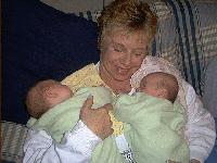 Grandma Luanne and the twins