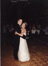 Jeff and Amy at the Reception